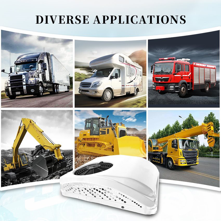 Application of truck air conditioner with heating function
